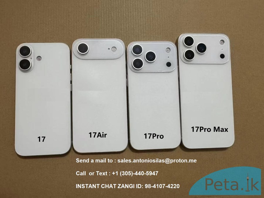 Apple iPhone 17 Pro Max 256GB, 1TB (100% Batt)