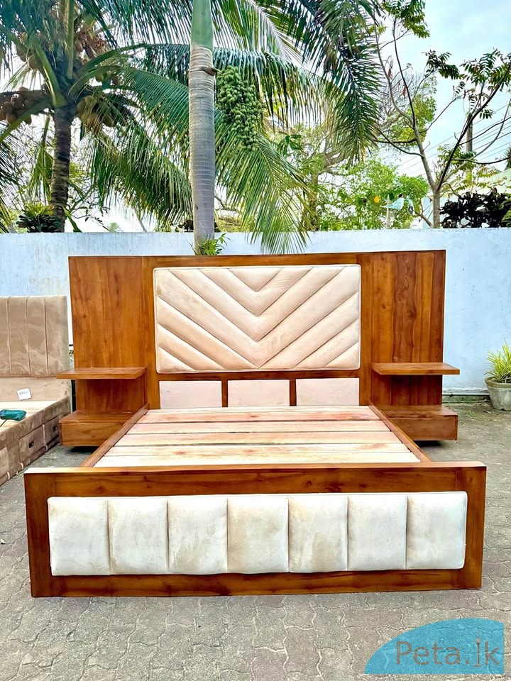 Luxury Teak Cushion Bed