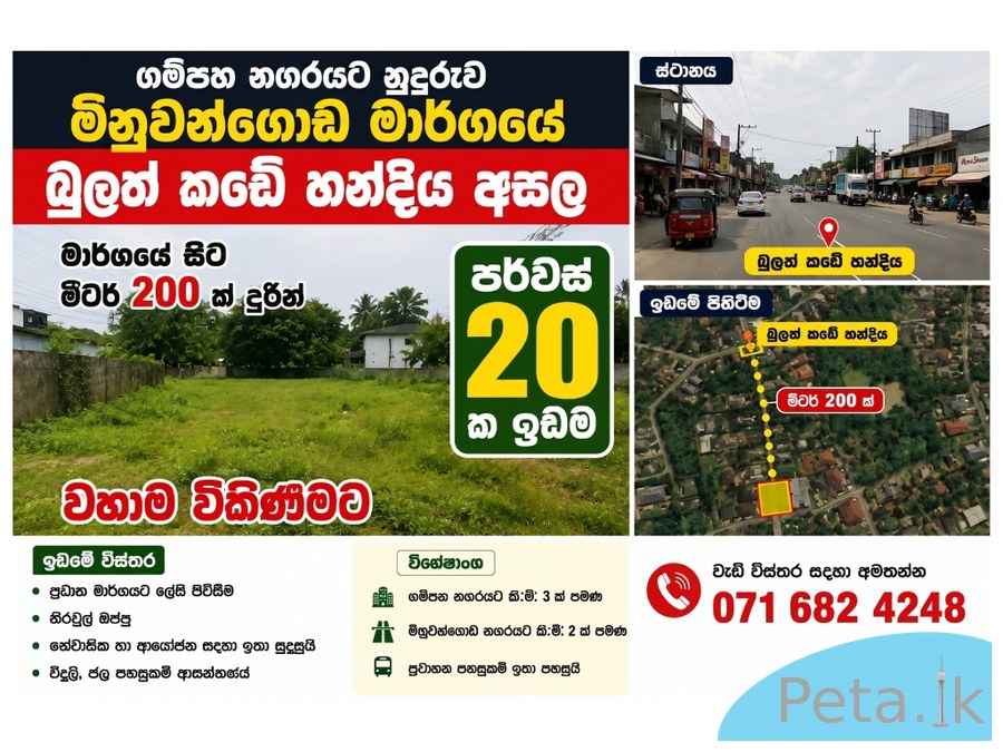 LANDS FOR SALE 
